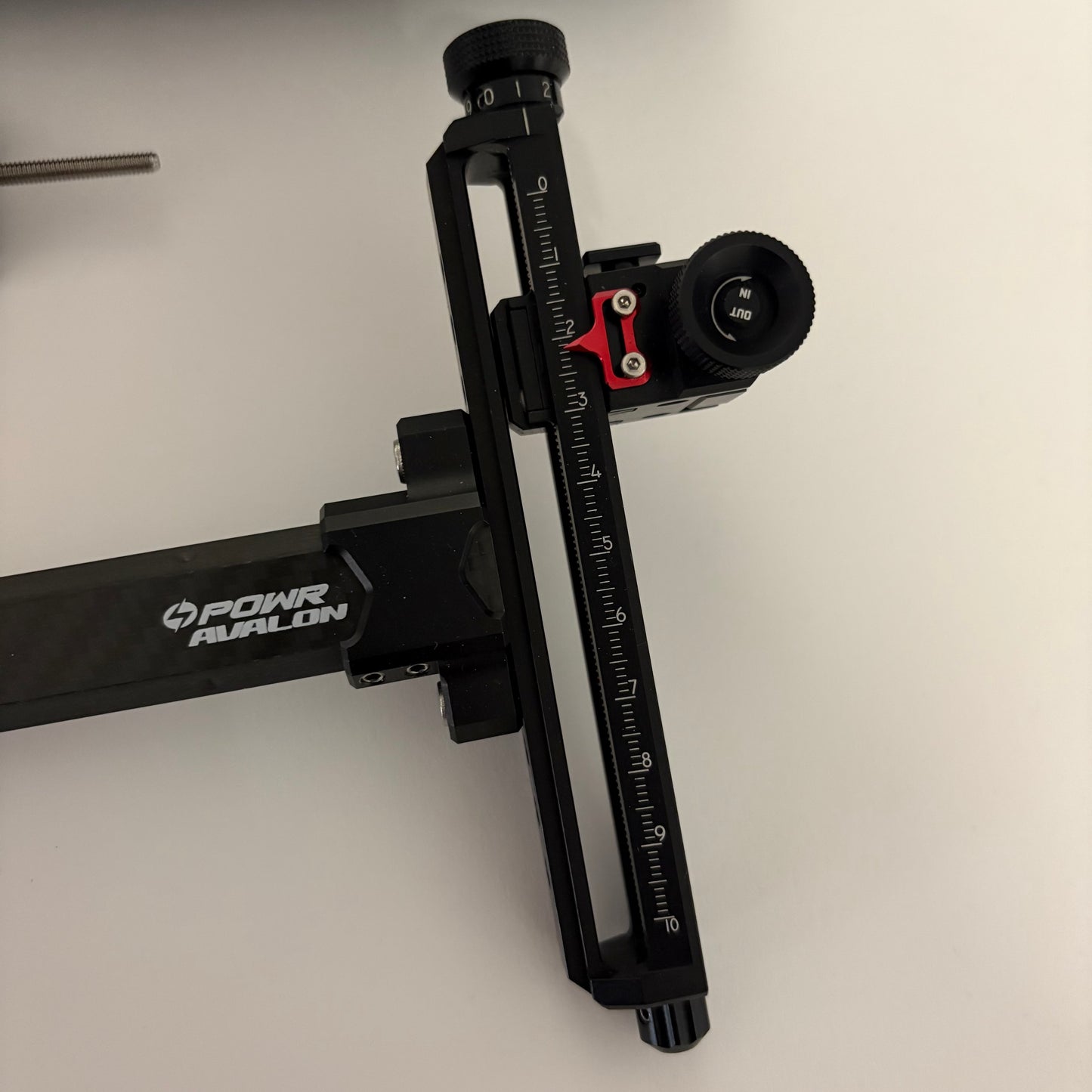 Avalon Powr Recurve Sight RH Black 9'' - Used (#OR24)