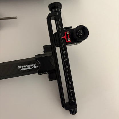 Avalon Powr Recurve Sight RH Black 9'' - Used (#OR24)