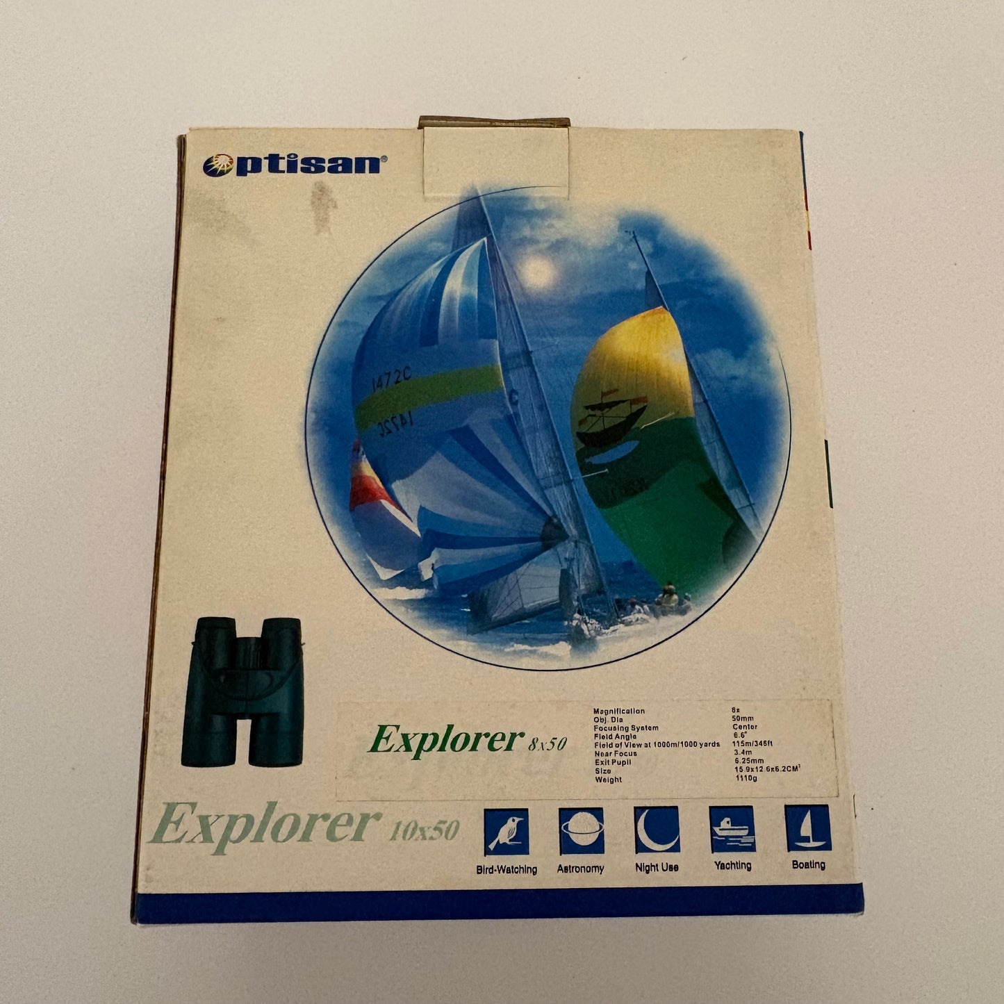 Optisan Explorer Binoculars 8x50 - Show Model (#B124)