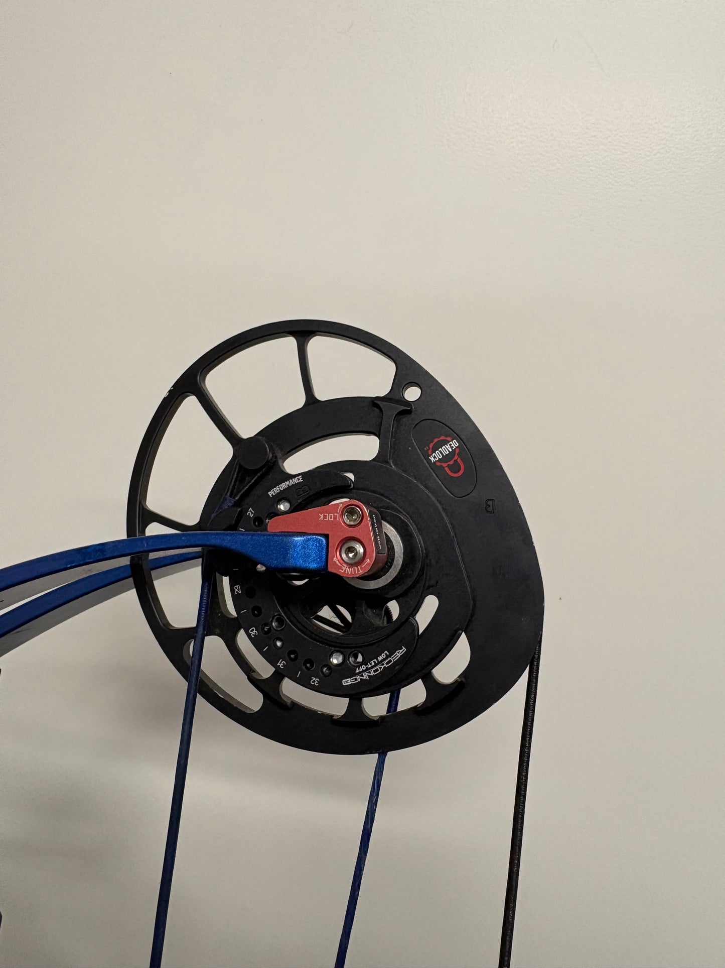 Bowtech Reckoning 38 Compound Bow LH Blue 40-50 lbs - Used