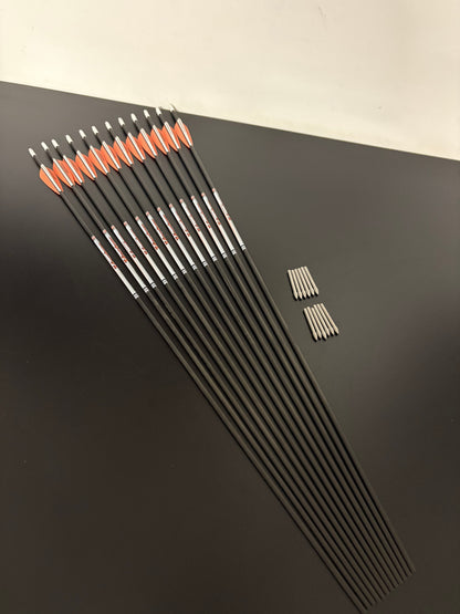 Easton Vector Carbon Arrows Spine 2000 / 12 pcs / 26.5 inch - NEW