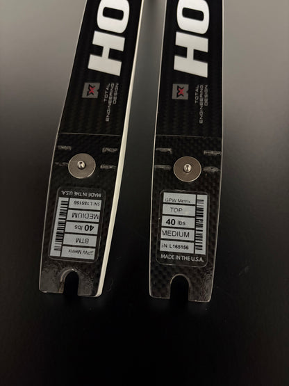 Hoyt Metrix Limbs ILF Laminate Core 68-40 lbs - Show Model (#401)