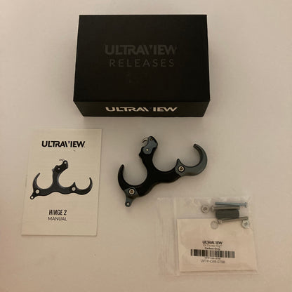 Ultraview 'The Hinge 2' Hinge Release Stainless Black Size L - Show Model (#277)