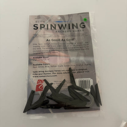 Spin Wing Vanes Elite 1.75 LH - NEW (#G32-33-34)
