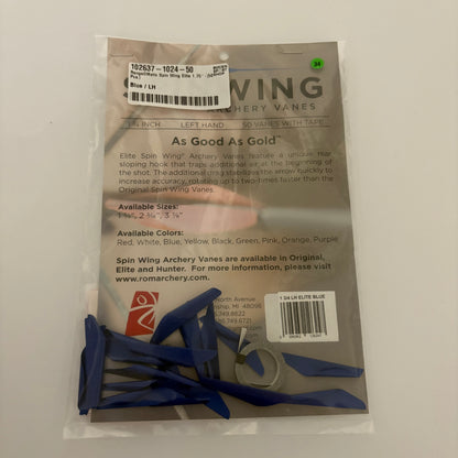 Spin Wing Vanes Elite 1.75 LH - NEW (#G32-33-34)