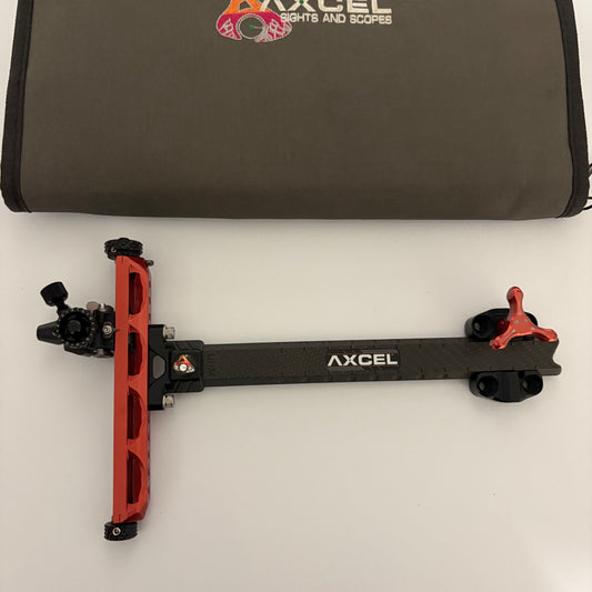 Axcel Achieve XP Recurve Sight LH Red - Used (#13)