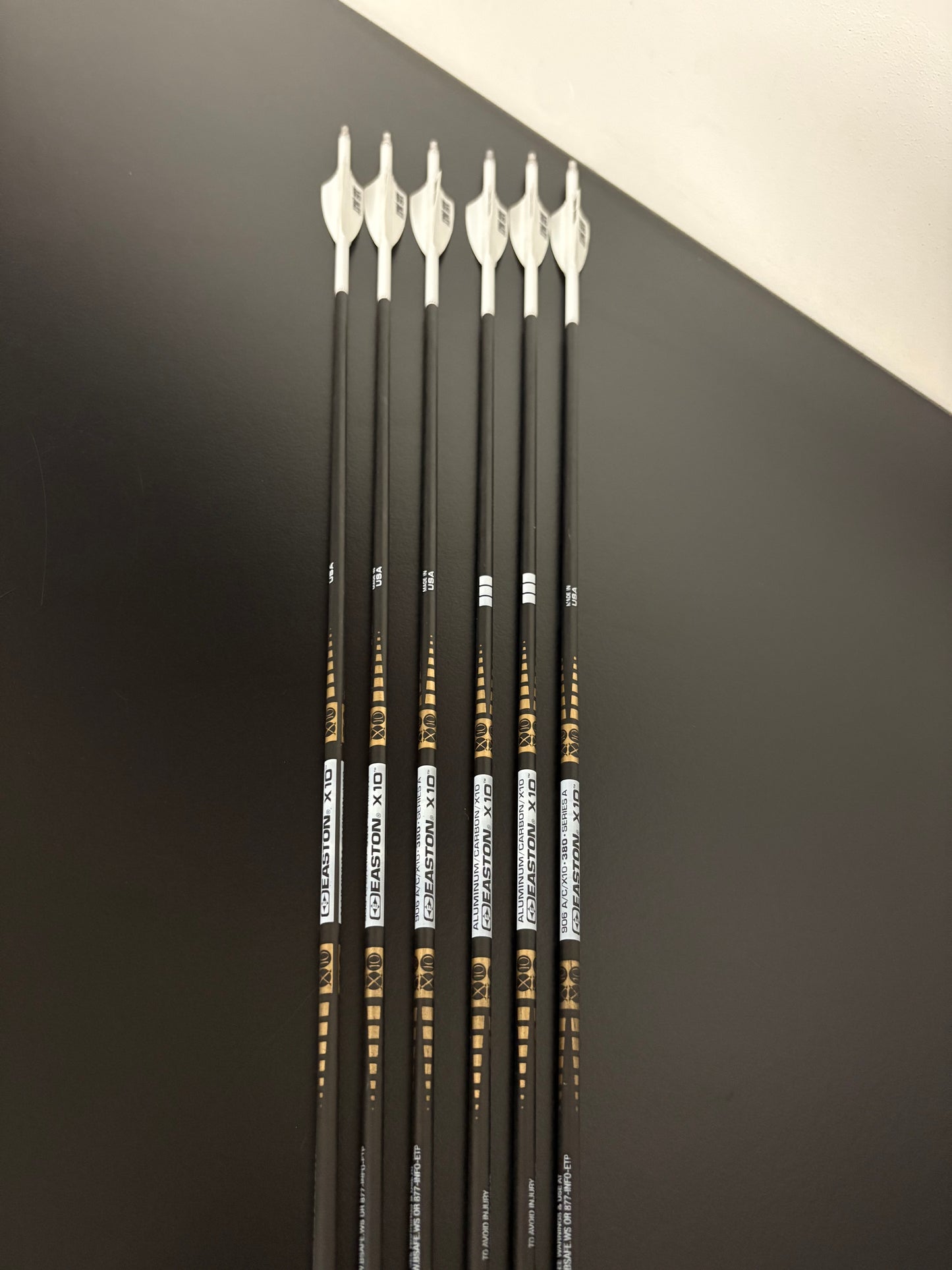 Easton X10 380 Carbon Arrows 73.1 cm - Used