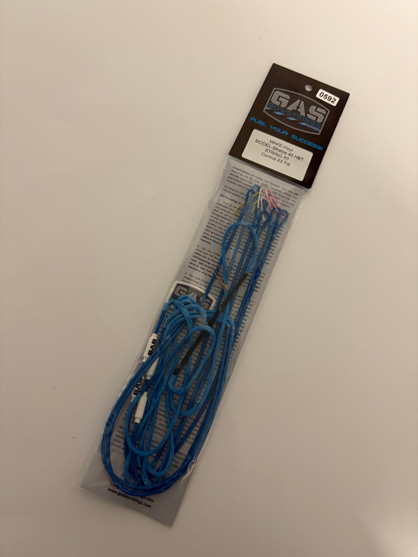 GAS Bowstrings Hoyt Stratos 40 HBT #1 Full Set - NEW (#592)