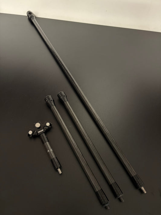 ArcTec Crosstube Recurve Stabilizer Set 30 + 2x12 - Used (#278)
