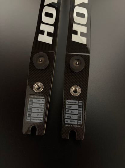 Hoyt Quattro Formula Limbs Wood 70-46 lbs - NEW (#392)