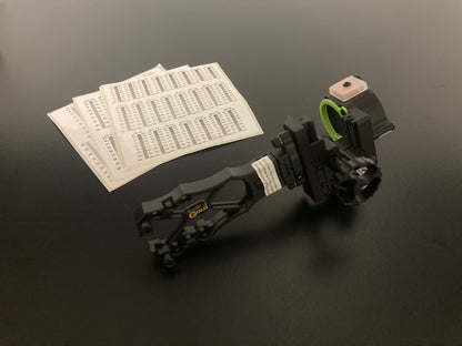 Black Gold Mountain Lite Dual Trac Vertical 2-pin Sight RH - Show Model
