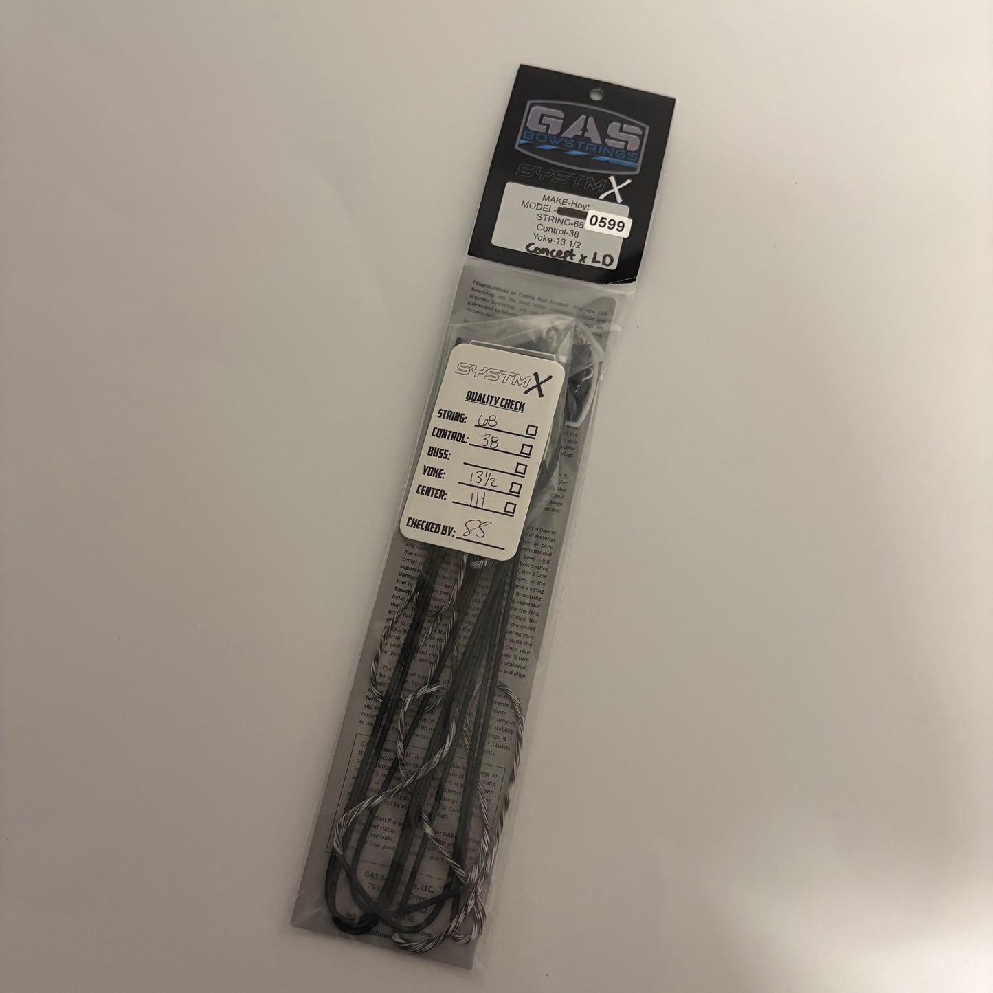 GAS Bowstrings Hoyt Concept X LD Systm X Full Set - NEW (#599)