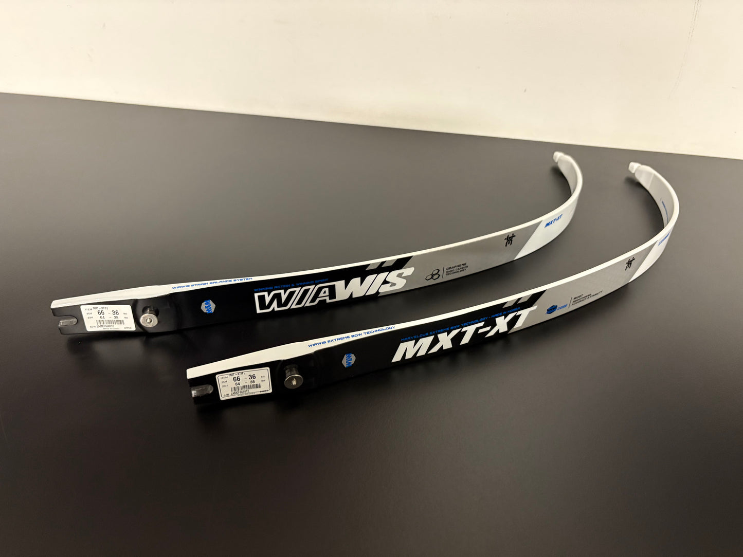 W&W Wiawis MXT-XT Foam Limbs ILF 66-36 lbs - Show Model (#284)