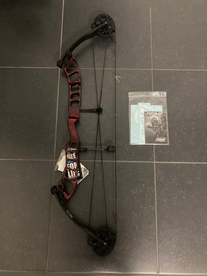 Prime Centergy X-1 39 Compound Bow RH Cherry Red 50-60 lbs - NEW (#1.1)