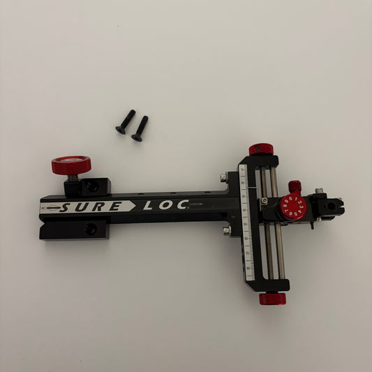 Sure Loc Supreme Compound Sight RH Black/Red 6'' - Used