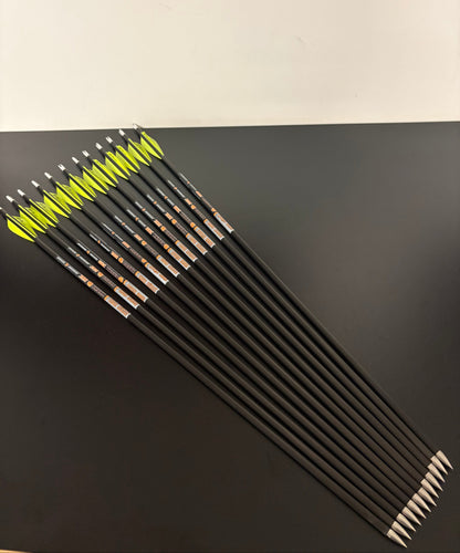 Skylon Bruxx 23 ID8.0 Arrow Set 12 pcs / Spine 300 / 31.75 inch - Show Model