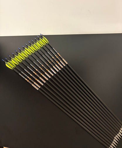 Skylon Bruxx 23 ID8.0 Arrow Set 12 pcs / Spine 350 / 31.75 inch - Show Model