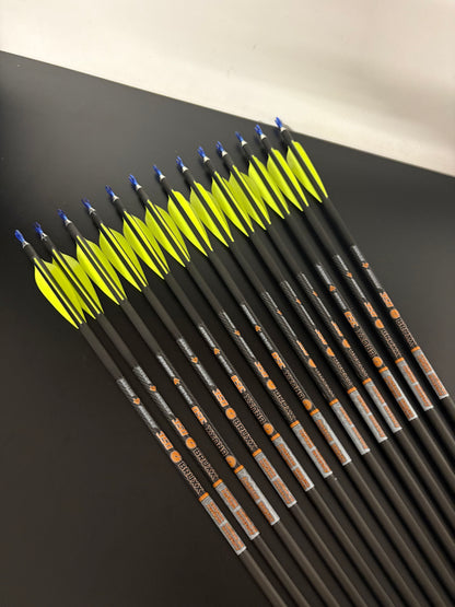 Skylon Bruxx 23 ID8.0 Arrow Set 12 pcs / Spine 350 / 31.75 inch - Show Model