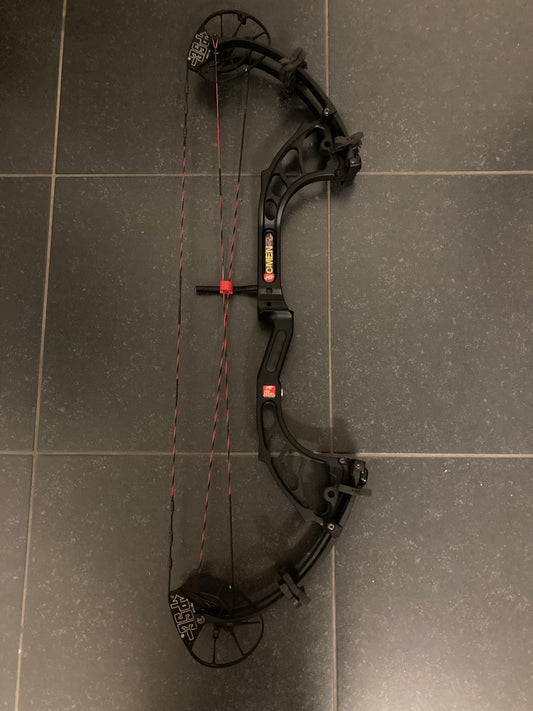 PSE X-Force Omen Pro Compound Bow LH Black 50-60 lbs - Show Model