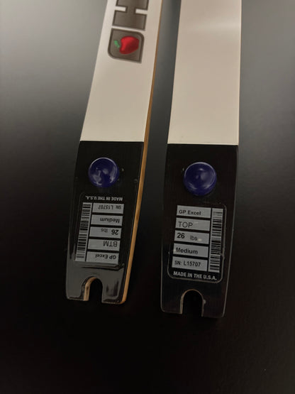 Hoyt Excel Limbs ILF 68-26 lbs - Show Model (#313)