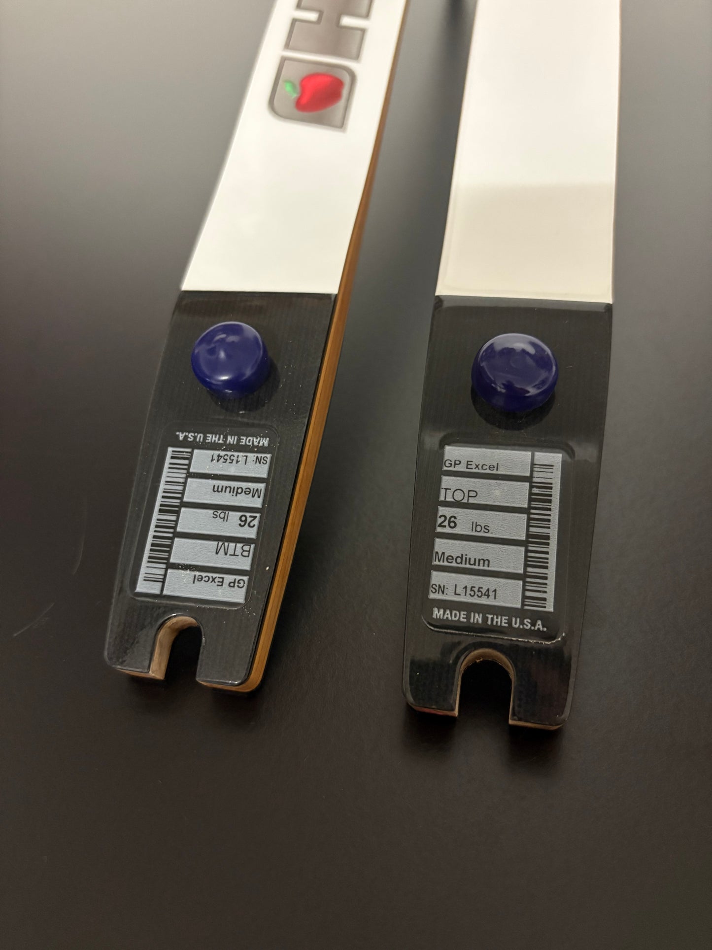 Hoyt Excel Limbs ILF 68-26 lbs - NEW (#314)