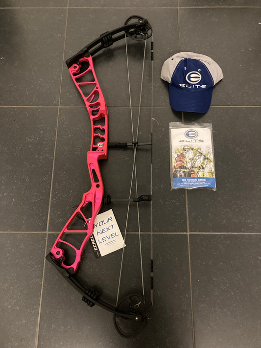 Elite Echelon 39 Compound Bow RH Pink 50-60 lbs - NEW