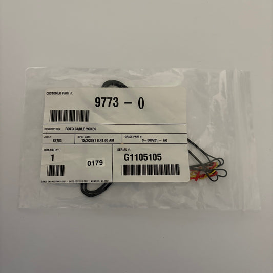G5 Prime Black Series Roto Cable Yokes Black - NEW (#179)