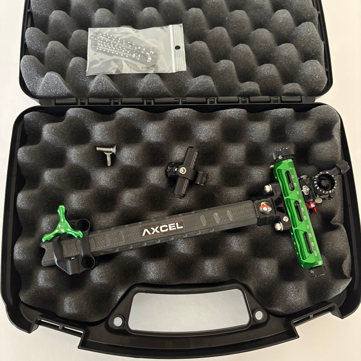 Axcel Achieve XP Pro Compound Sight RH Green 9'' - NEW (#GR66)