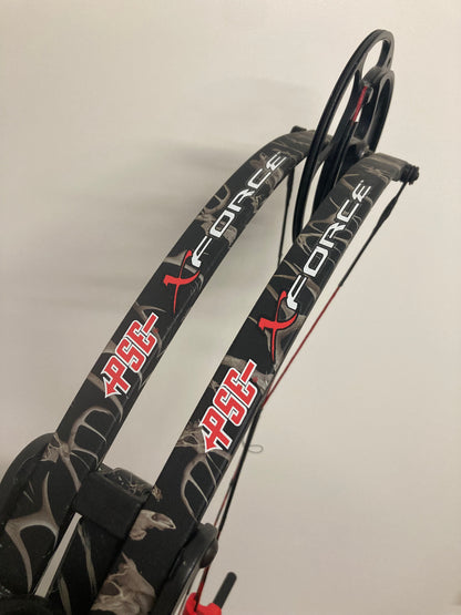 PSE X-Force Vendetta Compound Bow LH Black Antler 50-60 lbs - Used