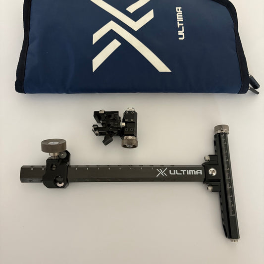 Shibuya Ultima CPX II Compound Sight RH Black 9'' - Used (#R143)