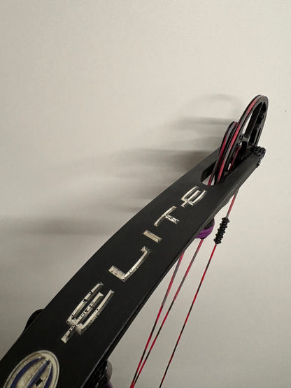 Elite Victory 37 Compound Bow RH Purple 50-60 lbs - Used
