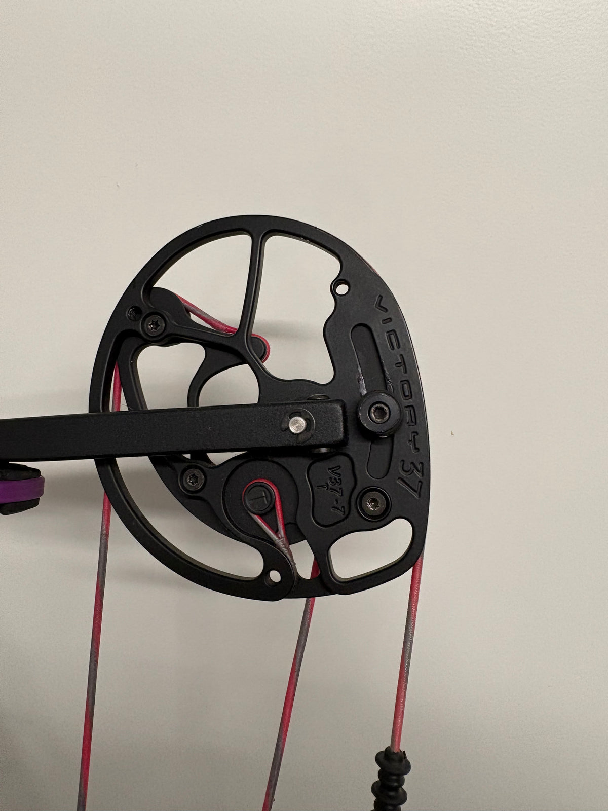 Elite Victory 37 Compound Bow RH Purple 50-60 lbs - Used