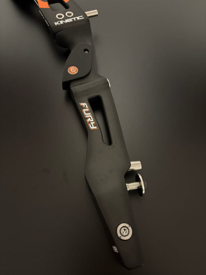 Kinetic Riser Fury Carbon RH Black/Orange 25'' - Used