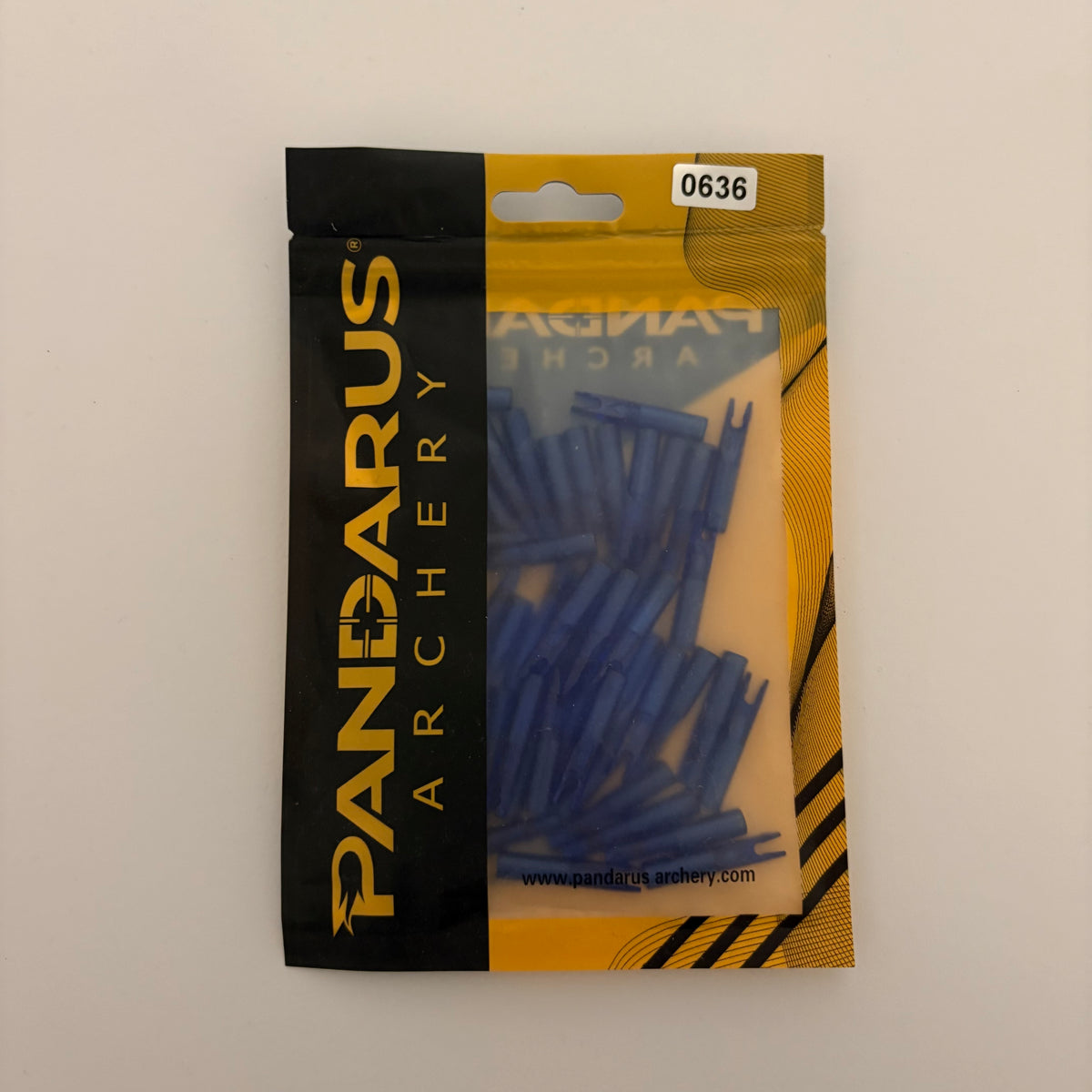 Pandarus 'A' Out Nock 50-pack Blue - NEW (#636)