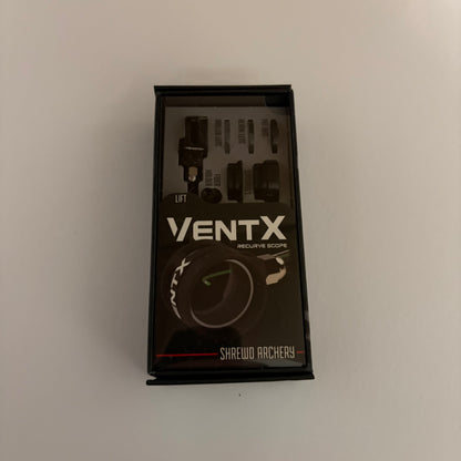 Shrewd VentX Recurve Sight Pin Scope Black .029'' - NEW (#638)