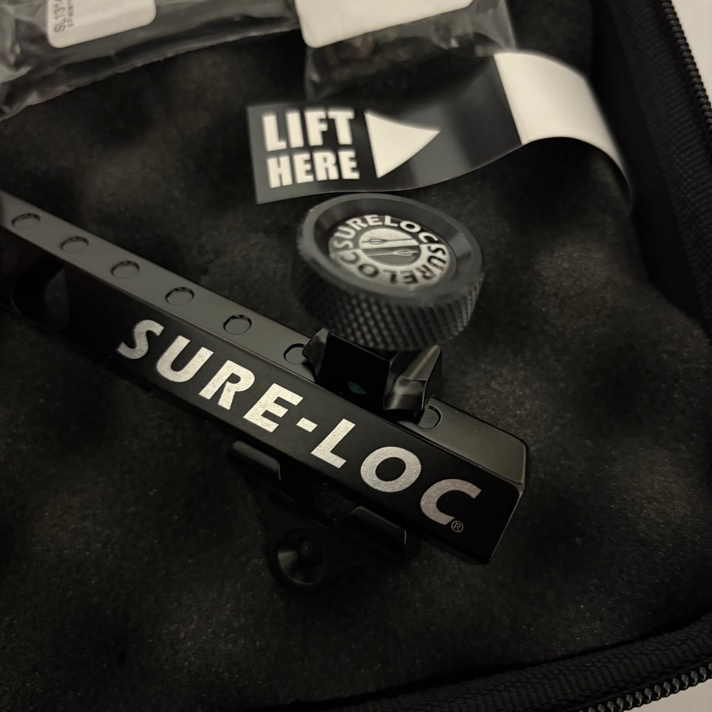 Sure Loc Icon X 550 Compound Sight LH Black 9 inch - NEW