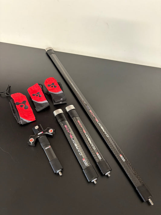 Fuse Carbon Blade ES Stabilizer Set 30 +2x10 inch - Used (#267)