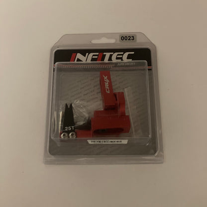 Infitec Crux Compound Arrow Rest RH Black/Red - Show Model (#22-23)