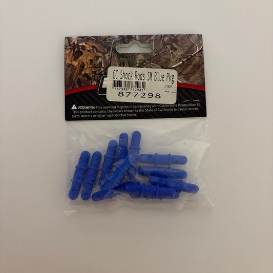 Hoyt Small Shock Rods Blue 12 Pcs - NEW