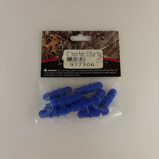 Hoyt Large Shock Rods Blue 10 pcs - NEW