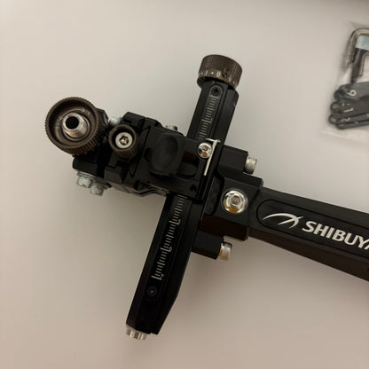Shibuya Ultima CP Pro Compound Sight LH Black 400-6 inch - Show Model (#BB99)