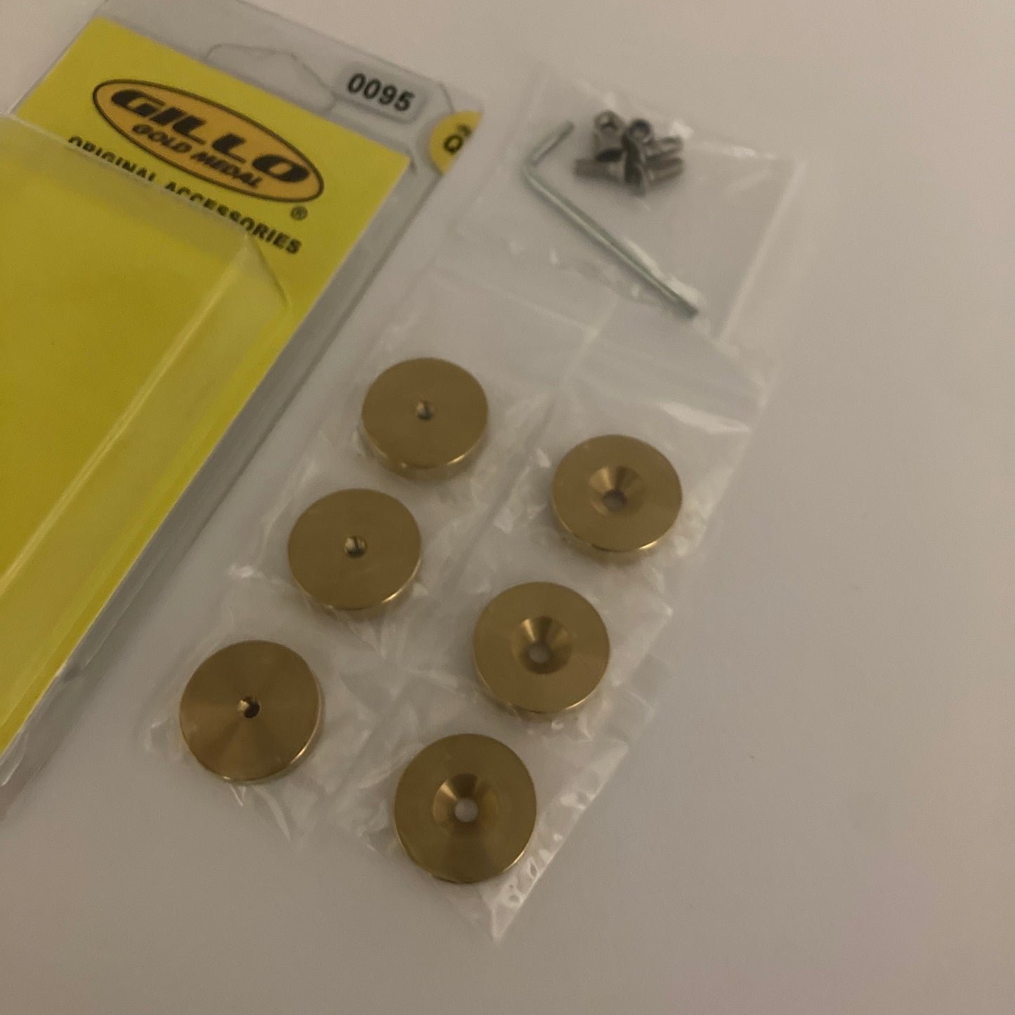 Gillo Weight Disk Kit Stainless/Aluminium - NEW (#95-96-97)