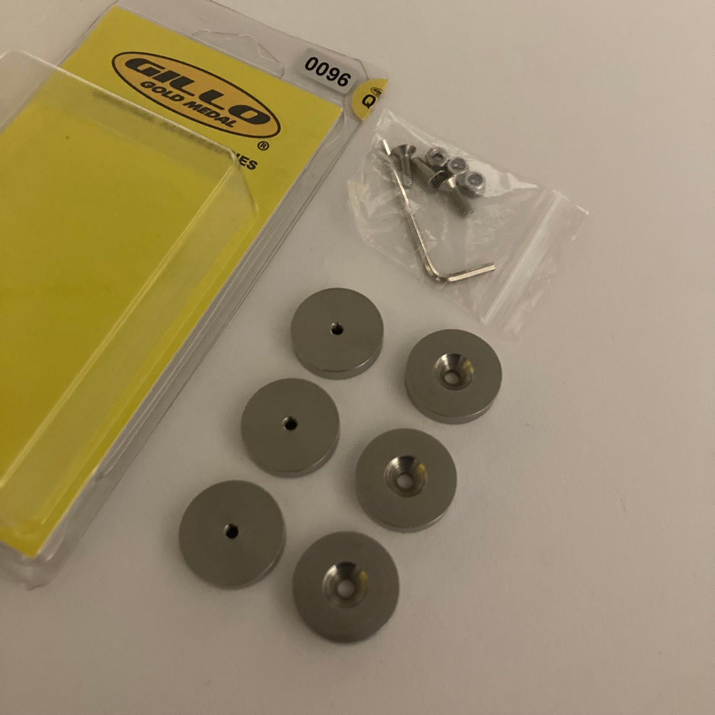 Gillo Weight Disk Kit Stainless/Aluminium - NEW (#95-96-97)
