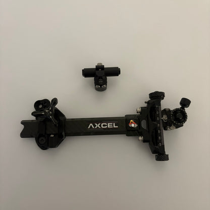 Axcel Achieve XP 1.5 Variable Range Compound Sight RH Black 6'' - Show Model (#BB88)