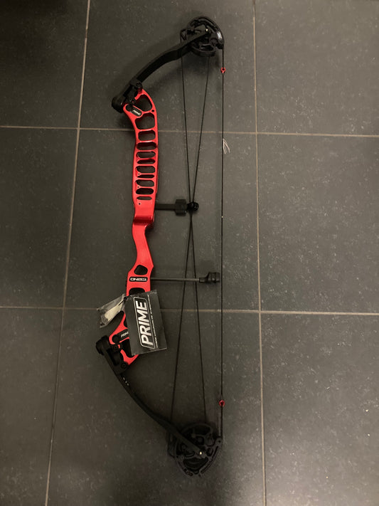 Prime STX 39 V2 Compound Bow RH Red 50-60 lbs PCS #B - NEW (#1.1)