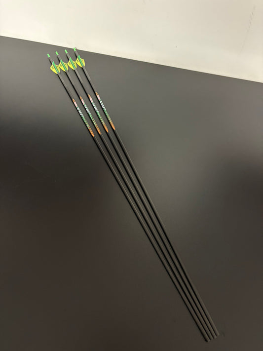 Victory VAP .166 V1 Carbon Arrows 4 pcs / Spine 300 / 30.5 inch - NEW