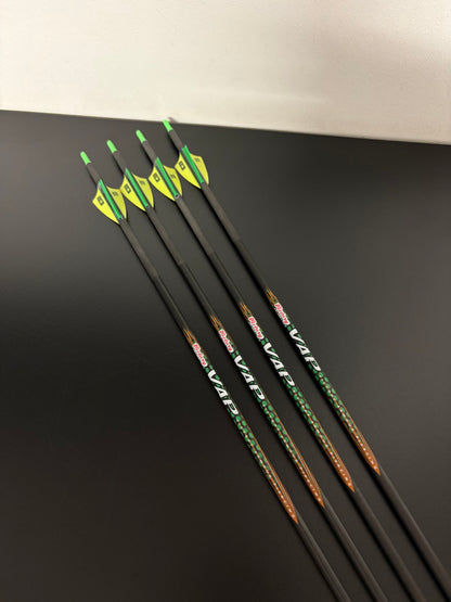 Victory VAP .166 V1 Carbon Arrows 4 pcs / Spine 300 / 30.5 inch - NEW