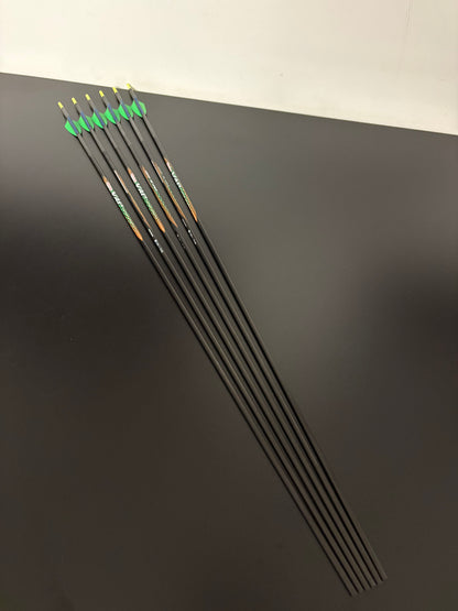 Victory VAP .166 V1 Carbon Arrows 6 pcs / Spine 300 / 30.5 inch - NEW
