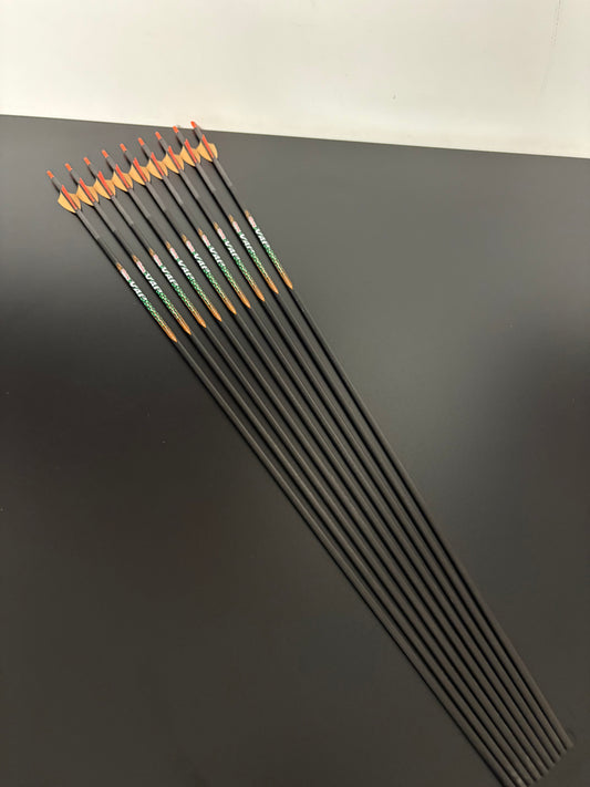 Victory VAP .166 V3 Carbon Arrows 9 pcs / Spine 300 / 30.5 inch - NEW