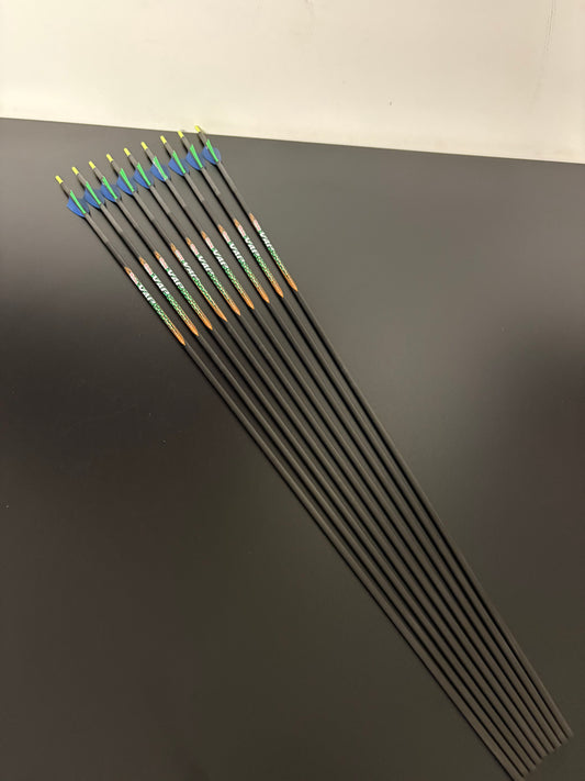Victory VAP .166 V3 Carbon Arrows 9 pcs / Spine 300 / 30.5 inch - NEW
